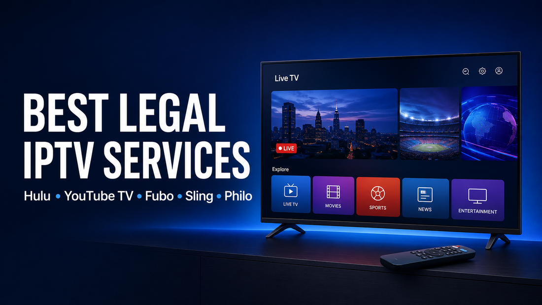 Best Legal IPTV Services in 2026: Hulu, YouTube TV and More Compared